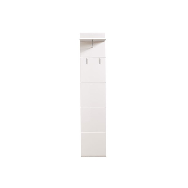 ΕΠΙΠΛΟ ΧΩΛ Beny CIV 390 ΛΕΥΚΟ-ΛΕΥΚΗ ΛΑΚΑ 39x25,5x190εκ