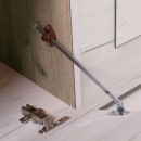 ΕΠΙΠΛΟ ΧΩΛ Kent PS GREY OAK/WHITE OAK 114x36,5x195εκ fxtr