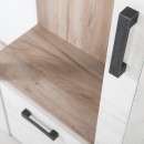ΕΠΙΠΛΟ ΧΩΛ Kent PS GREY OAK/WHITE OAK 114x36,5x195εκ fxtr