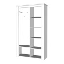 ΕΠΙΠΛΟ ΧΩΛ Kent PS GREY OAK/WHITE OAK 114x36,5x195εκ fxtr