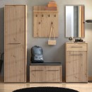 ΕΠΙΠΛΟ ΧΩΛ LANDES KOM ARTISAN OAK 80x40x44εκ