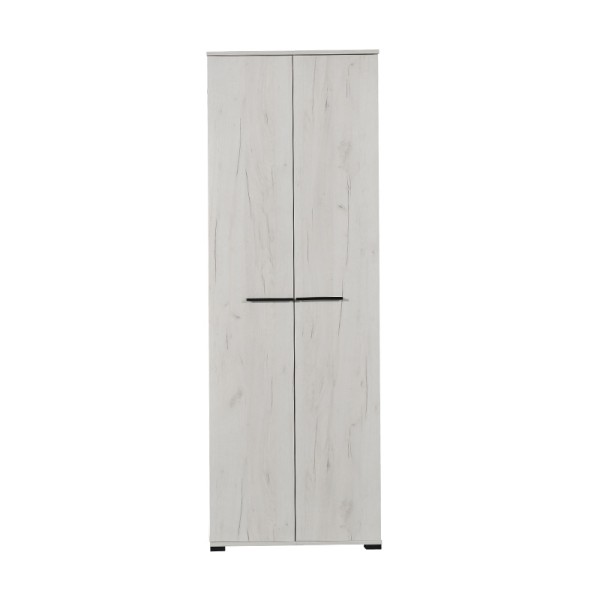 ΕΠΙΠΛΟ ΧΩΛ LORCA WHITE OAK / ΜΑΥΡΟ 67x40x195εκ fxtr