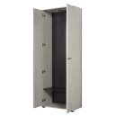 ΕΠΙΠΛΟ ΧΩΛ LORCA WHITE OAK / ΜΑΥΡΟ 67x40x195εκ fxtr