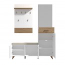 ΕΠΙΠΛΟ ΧΩΛ ΜΕ ΚΑΘΡΕΦΤΗ SEIN ARTISAN-WHITE HIGH GLOSS FOIL 141x35,5x189,5εκ fxtr