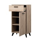 ΕΠΙΠΛΟ ΧΩΛ UMBRIA 1K1F GREY OAK 54x35x101εκ fxtr