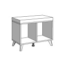 ΕΠΙΠΛΟ ΧΩΛ UMBRIA KOM GREY OAK 68x35x47,5εκ