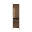 ΕΠΙΠΛΟ ΕΙΣΟΔΟΥ-ΧΩΛ ARRAN P1 OG ARTISAN OAK/ΜΑΥΡΟ ΜΑΤΤ ΧΡΩΜΑ 55x40x205εκ