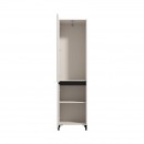 ΕΠΙΠΛΟ ΕΙΣΟΔΟΥ-ΧΩΛ ARRAN P1 OG CASHMERE/ΜΑΥΡΟ ΜΑΤΤ ΧΡΩΜΑ 55x40x205εκ