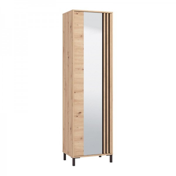 ΕΠΙΠΛΟ ΕΙΣΟΔΟΥ-ΧΩΛ LAVAL P1 OG ARTISAN OAK-ΜΑΥΡΟ ΧΡΩΜΑ 55x40x193εκ