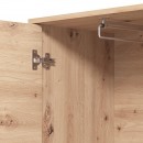 ΕΠΙΠΛΟ ΕΙΣΟΔΟΥ-ΧΩΛ LAVAL P1 OG ARTISAN OAK-ΜΑΥΡΟ ΧΡΩΜΑ 55x40x193εκ