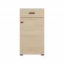 ΕΠΙΠΛΟ ΕΙΣΟΔΟΥ-ΧΩΛ RATHLIN 1K1F1V LIGHT PORT OAK ΧΡΩΜΑ 51x35x98εκ