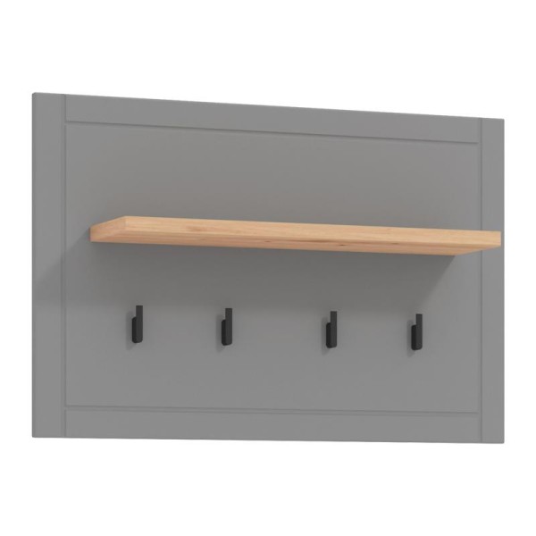 ΕΠΙΠΛΟ ΕΙΣΟΔΟΥ VALENCIA CIV ARTISAN OAΚ-ΓΚΡΙ ΜΑΤ 87x20x57εκ fxtr