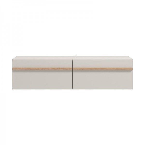 ΕΠΙΠΛΟ ΤΗΛΕΟΡΑΣΗΣ ARLES TV 128 2K2V CASHMERE/ARTISAN OAK ΧΡΩΜΑ 128x42x32εκ