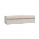 ΕΠΙΠΛΟ ΤΗΛΕΟΡΑΣΗΣ ARLES TV 128 2K2V CASHMERE/ARTISAN OAK ΧΡΩΜΑ 128x42x32εκ