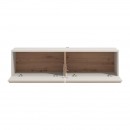 ΕΠΙΠΛΟ ΤΗΛΕΟΡΑΣΗΣ ARLES TV 128 2K2V CASHMERE/ARTISAN OAK ΧΡΩΜΑ 128x42x32εκ
