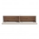 ΕΠΙΠΛΟ ΤΗΛΕΟΡΑΣΗΣ ARLES TV 154 2K2V CASHMERE/ARTISAN OAK ΧΡΩΜΑ 154x42x32εκ