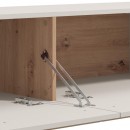 ΕΠΙΠΛΟ ΤΗΛΕΟΡΑΣΗΣ ARLES TV 154 2K2V CASHMERE/ARTISAN OAK ΧΡΩΜΑ 154x42x32εκ