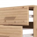 ΕΠΙΠΛΟ ΤΗΛΕΟΡΑΣΗΣ ASCONA ΛΕΥΚΟ-ARTISAN OAK-ΛΕΥΚΟ HIGH GLOSS FOIL 179x40x52εκ