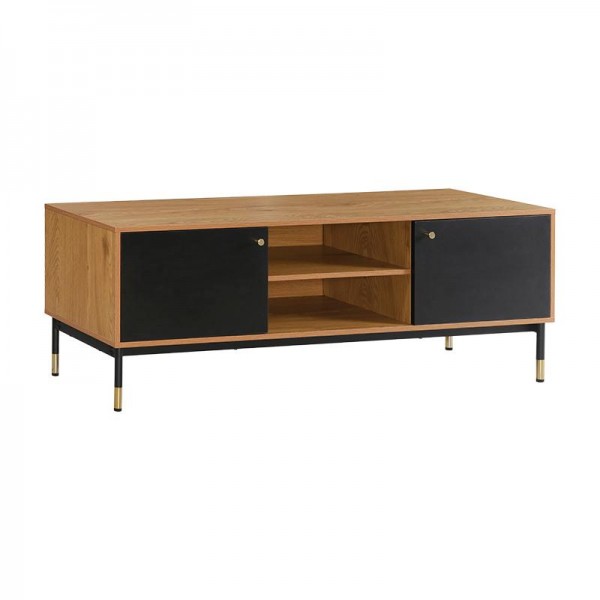 ΕΠΙΠΛΟ ΤΗΛΕΟΡΑΣΗΣ Fylliana Living ΚΑΦΕ-ΜΑΥΡΟ ΧΡΩΜΑ 150x40x54εκ