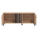ΕΠΙΠΛΟ ΤΗΛΕΟΡΑΣΗΣ LAVAL 131 2K2V ARTISAN ΟΑΚ/ΜΑΥΡΟ 132x40x52εκ