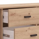 ΕΠΙΠΛΟ ΤΗΛΕΟΡΑΣΗΣ LAVAL 157 3K2F2V ARTISAN ΟΑΚ/ΜΑΥΡΟ 157x40x52εκ