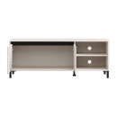 ΕΠΙΠΛΟ ΤΗΛΕΟΡΑΣΗΣ MARRON TV 138 3K2V CASHMERE-ΜΑΥΡΟ ΜΑΤ 138x40x52εκ