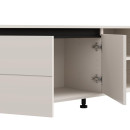ΕΠΙΠΛΟ ΤΗΛΕΟΡΑΣΗΣ MARRON TV 138 3K2V CASHMERE-ΜΑΥΡΟ ΜΑΤ 138x40x52εκ