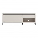 ΕΠΙΠΛΟ ΤΗΛΕΟΡΑΣΗΣ MARRON TV 150 3K1F2V CASHMERE-ΜΑΥΡΟ ΜΑΤ 151x40x52εκ