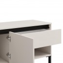 ΕΠΙΠΛΟ ΤΗΛΕΟΡΑΣΗΣ MARRON TV 150 3K1F2V CASHMERE-ΜΑΥΡΟ ΜΑΤ 151x40x52εκ