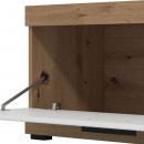 ΕΠΙΠΛΟ ΤΗΛΕΟΡΑΣΗΣ REMO ARTISAN OAK / ΛΕΥΚΟ ΜΑΤ 162x42x44εκ