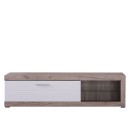 ΕΠΙΠΛΟ ΤΗΛΕΟΡΑΣΗΣ REMO GREY OAK / ΛΕΥΚΗ ΛΑΚΑ 162x41x43εκ