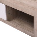 ΕΠΙΠΛΟ ΤΗΛΕΟΡΑΣΗΣ REMO GREY OAK / ΛΕΥΚΗ ΛΑΚΑ 162x41x43εκ