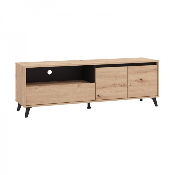 ΕΠΙΠΛΟ ΤΗΛΕΟΡΑΣΗΣ STIRLING TV 157 3K1F2V ARTISAN/ΜΑΥΡΟ ΧΡΩΜΑ 157x40x53εκ