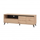ΕΠΙΠΛΟ ΤΗΛΕΟΡΑΣΗΣ STIRLING TV 157 3K1F2V ARTISAN/ΜΑΥΡΟ ΧΡΩΜΑ 157x40x53εκ