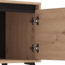ΕΠΙΠΛΟ ΤΗΛΕΟΡΑΣΗΣ STIRLING TV 157 3K1F2V ARTISAN/ΜΑΥΡΟ ΧΡΩΜΑ 157x40x53εκ