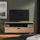 ΕΠΙΠΛΟ ΤΗΛΕΟΡΑΣΗΣ UMBRIA TV 140 ARTISAN-ΜΑΥΡΟ 137x40x57εκ