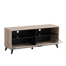 ΕΠΙΠΛΟ ΤΗΛΕΟΡΑΣΗΣ UMBRIA TV 140 GREY OAK-ΜΑΥΡΟ 137x40x58εκ m.b.r