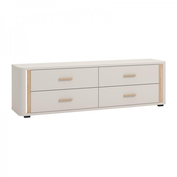 ΕΠΙΠΛΟ ΤΗΛΕΟΡΑΣΗΣ YORK 4F CASHMERE/ARTISAN OAK ΧΡΩΜΑ 177x40x52εκ