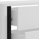 ΕΠΙΠΛΟ ΤΗΛΕΟΡΑΣΗΣ YORK 4F ΛΕΥΚΟ/ΜΑΥΡΟ MAT ΧΡΩΜΑ 177x40x52εκ