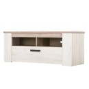 ΕΠΙΠΛΟ TV Kent 120 GREY OAK-WHITE OAK 122x43x49εκ