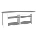 ΕΠΙΠΛΟ TV Kent 120 GREY OAK-WHITE OAK 122x43x49εκ