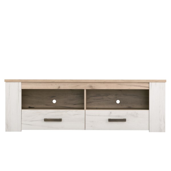ΕΠΙΠΛΟ TV Kent 150 GREY OAK/WHITE OAK 151x43x49εκ knt