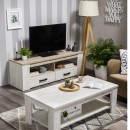 ΕΠΙΠΛΟ TV Kent 150 GREY OAK/WHITE OAK 151x43x49εκ knt