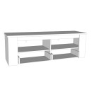 ΕΠΙΠΛΟ TV Kent 150 GREY OAK/WHITE OAK 151x43x49εκ knt