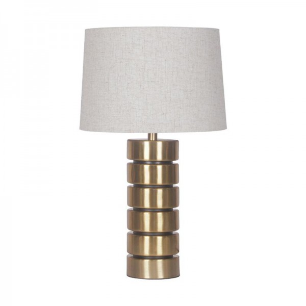 ΕΠΙΤΡΑΠΕΖΙΑ ΛΑΜΠΑ Fylliana FL24573 ΜΕΤΑΛΛΙΚΗ ΜΠΡΟΝΖΕ ΧΡΩΜΑ 31x51εκ Ε27