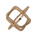 ΕΠΙΤΡΑΠΕΖΙΟ ΔΙΑΚΟΣΜΗΤΙΚΟ Fylliana Cube ΑΝΤΙΚΕ ΧΡΥΣΟ ΧΡΩΜΑ 15x13x14εκ