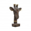 ΕΠΙΤΡΑΠΕΖΙΟ ΔΙΑΚΟΣΜΗΤΙΚΟ ΚΑΜΗΛΟΠΑΡΔΑΛΗ Fylliana FL2453 ΚΑΦΕ-ΧΡΥΣΟ ΧΡΩΜΑ 28x10x37εκ