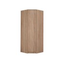 ΓΩΝΙΑΚΗ ΝΤΟΥΛΑΠΑ HANA SONOMA 80x80x205εκ