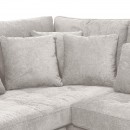 ΓΩΝΙΑΚΟΣ ΚΑΝΑΠΕΣ Fylliana Albert IVORY ΧΡΩΜΑ 280x220x96εκ