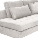 ΓΩΝΙΑΚΟΣ ΚΑΝΑΠΕΣ Fylliana Albert IVORY ΧΡΩΜΑ 280x220x96εκ